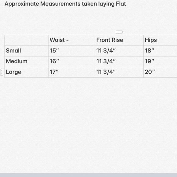 WHITE denim shorts w/ button closure & folded Hem - Picture 10 of 12